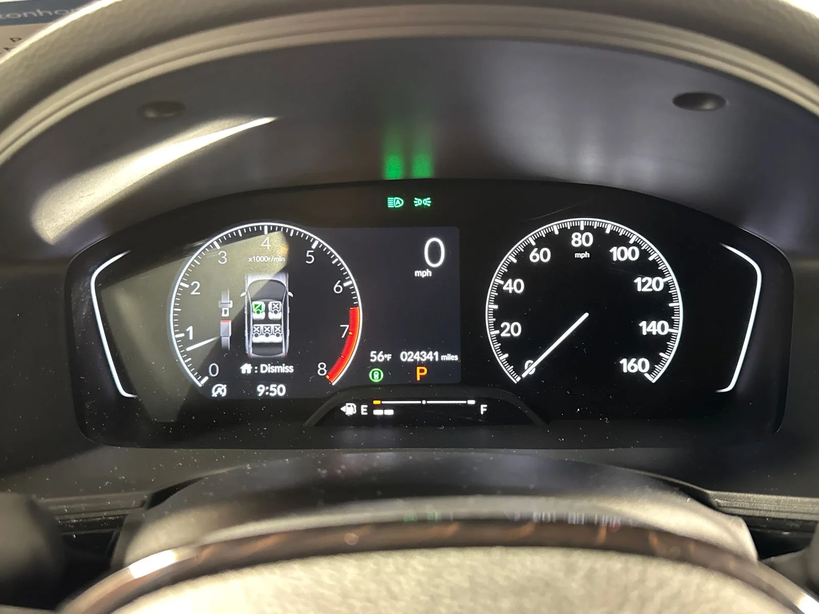 Used 2023 Lunar Silver Metallic Honda EX image 16