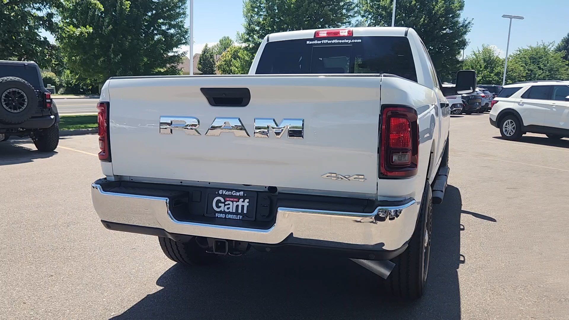 Used 2025 Bright White Clearcoat Ram Tradesman image 10