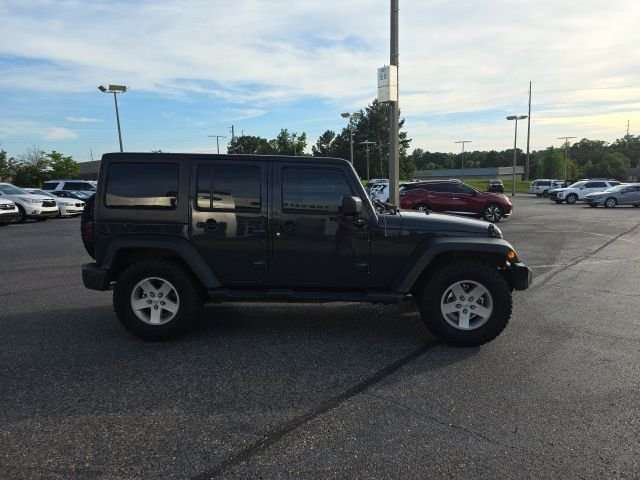 Used 2017 Gray Jeep Unlimited Sport image 2