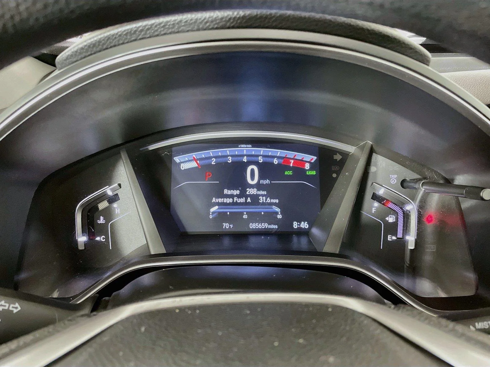 Used 2019 Modern Steel Metallic Honda EX image 20