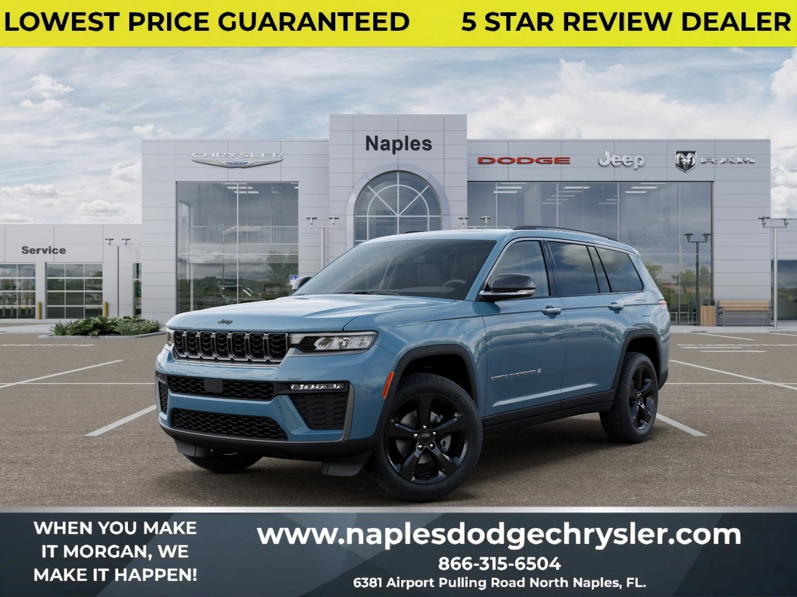 New 2026 Steel Blue Jeep Limited image 1