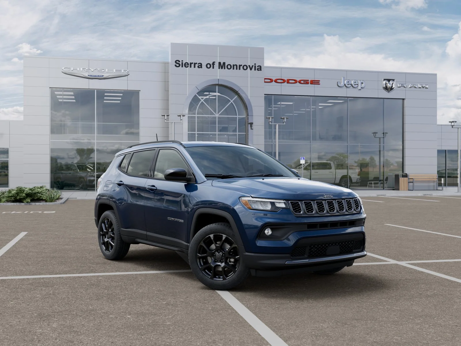 New 2026 Fathom Blue Pearl-Coat Exterior Paint Jeep Latitude image 31