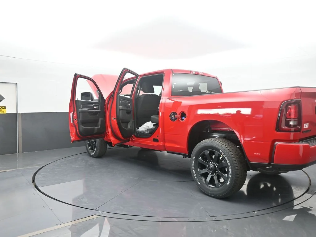 New 2026 Flame Red Clear-Coat Exterior Paint RAM Big Horn image 69