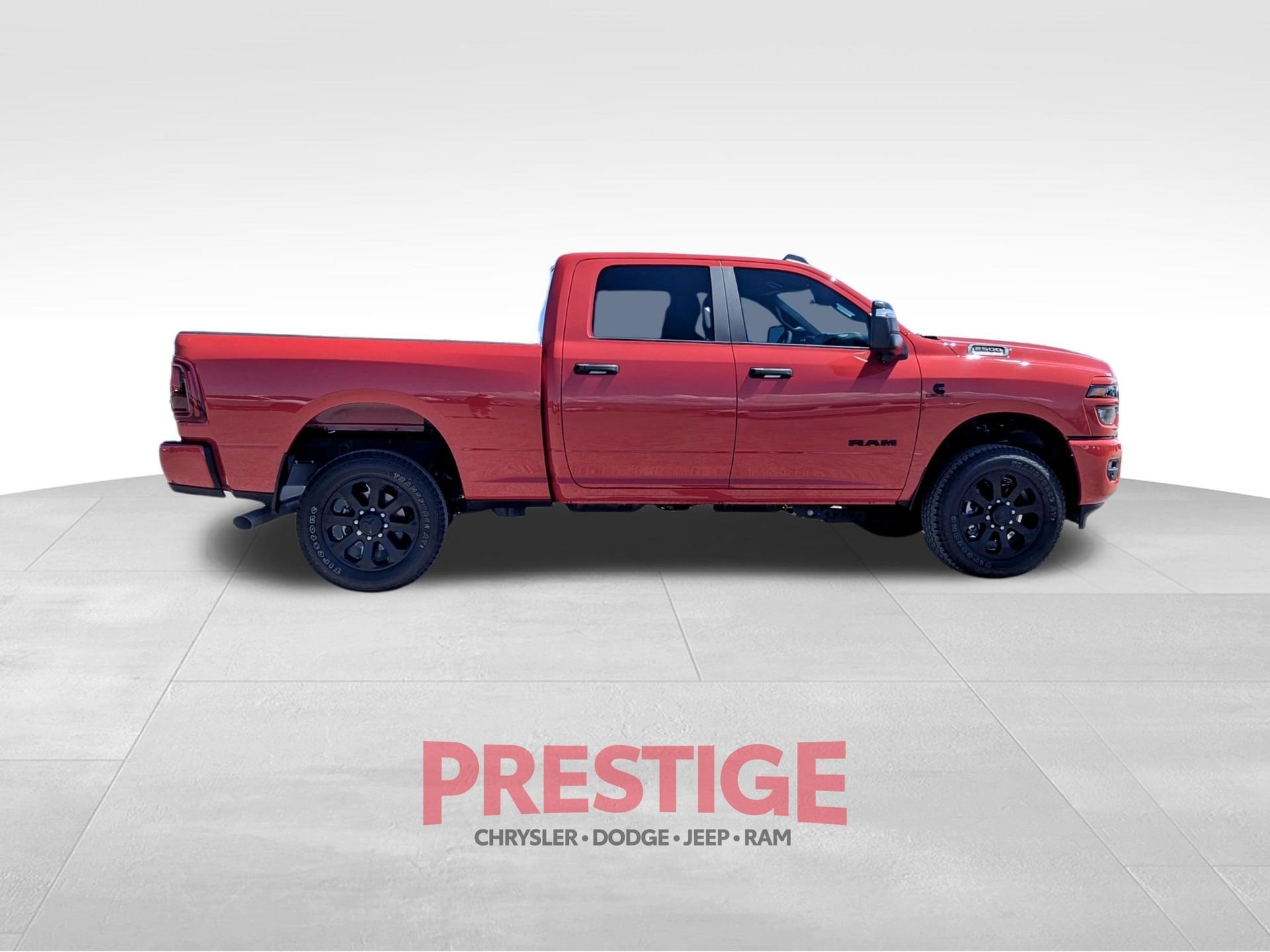 New 2026 Flame Red Clear-Coat Exterior Paint RAM Big Horn image 4
