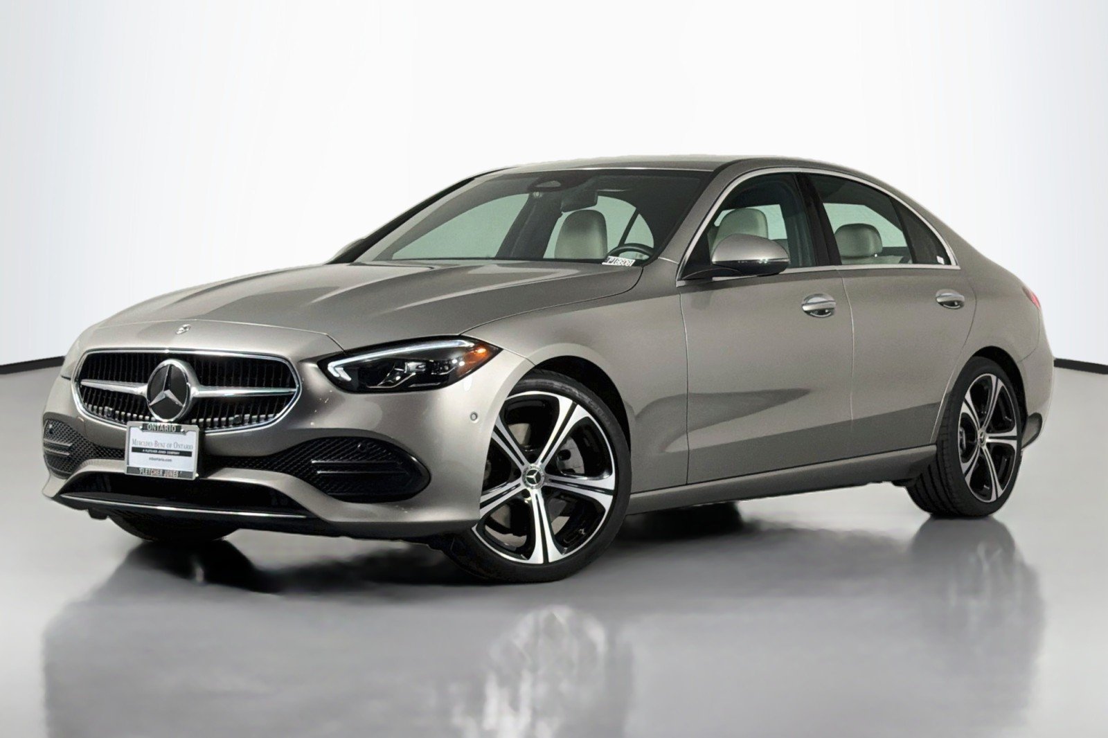 Certified Used 2024 Mojave Silver Metallic Mercedes-Benz C 300 image 1
