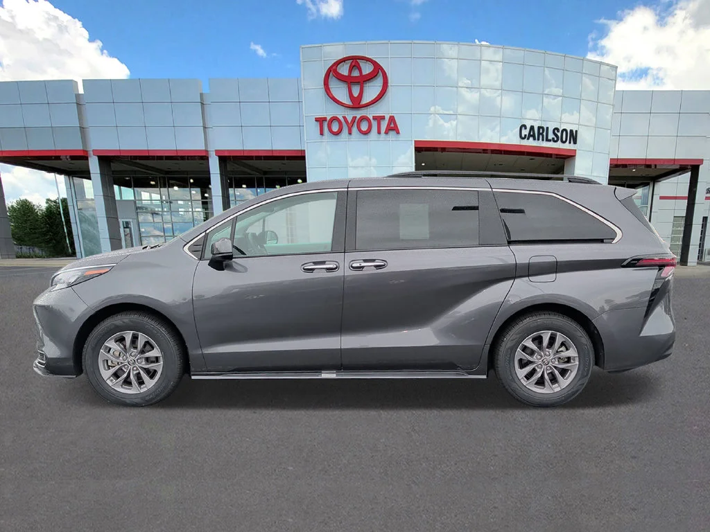 Certified 2025 Toyota Sienna XLE with VIN 5TDYRKEC2SS252503 for sale in Minneapolis, Minnesota