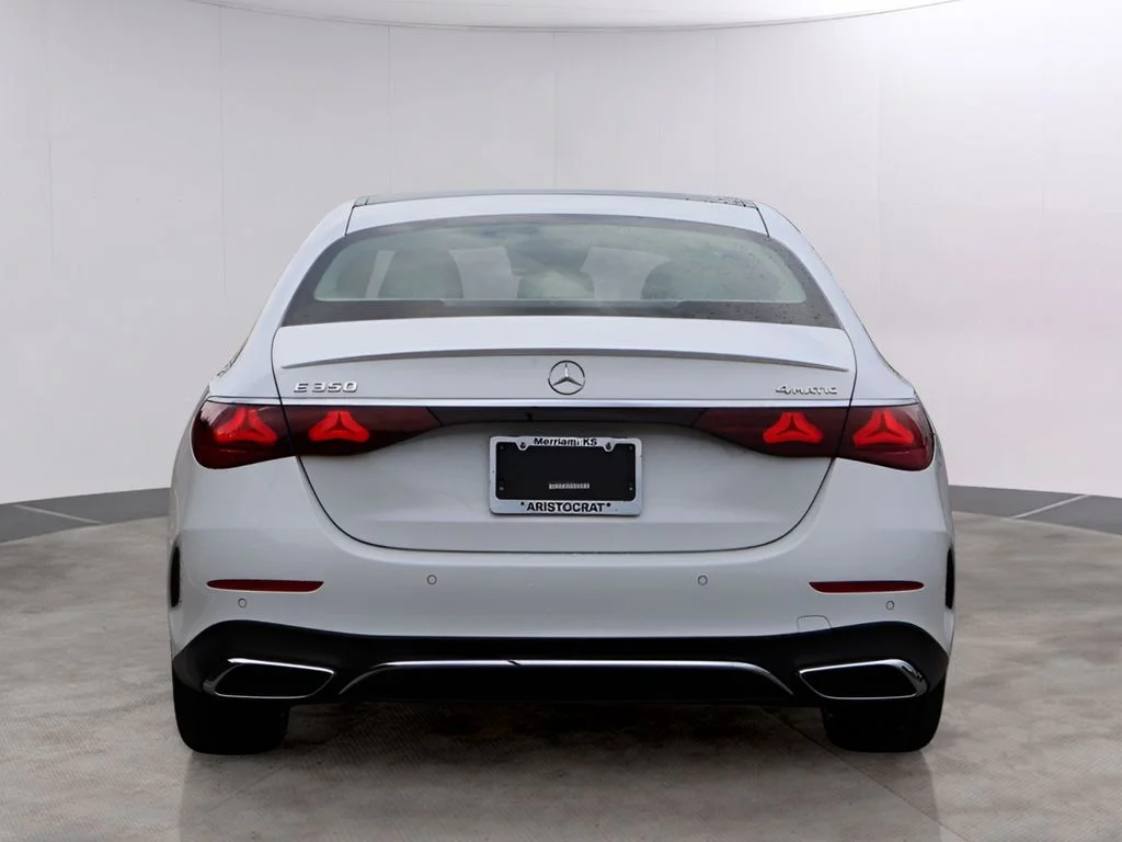 Certified Used 2026 MANUFAKTUR Moonlight White Metallic Mercedes-Benz E 350 image 6