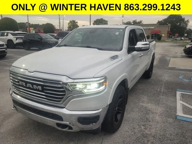 Used 2019 White Ram Laramie Longhorn image 3