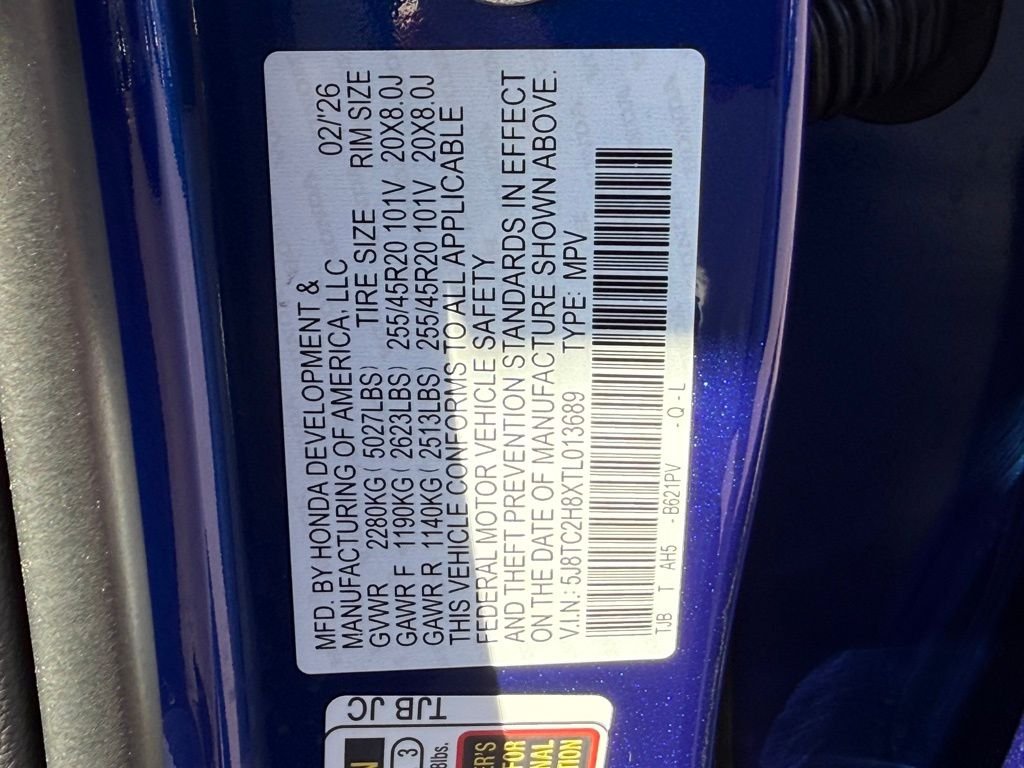 New 2026 Apex Blue Pearl Acura A-Spec Advance Package image 28