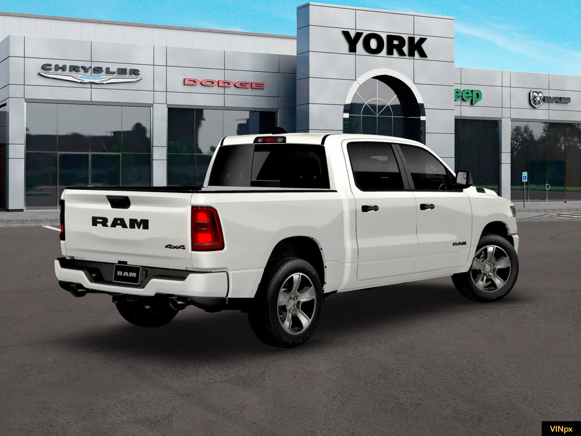 New 2026 Bright White Clear-Coat Exterior Paint RAM Express image 19