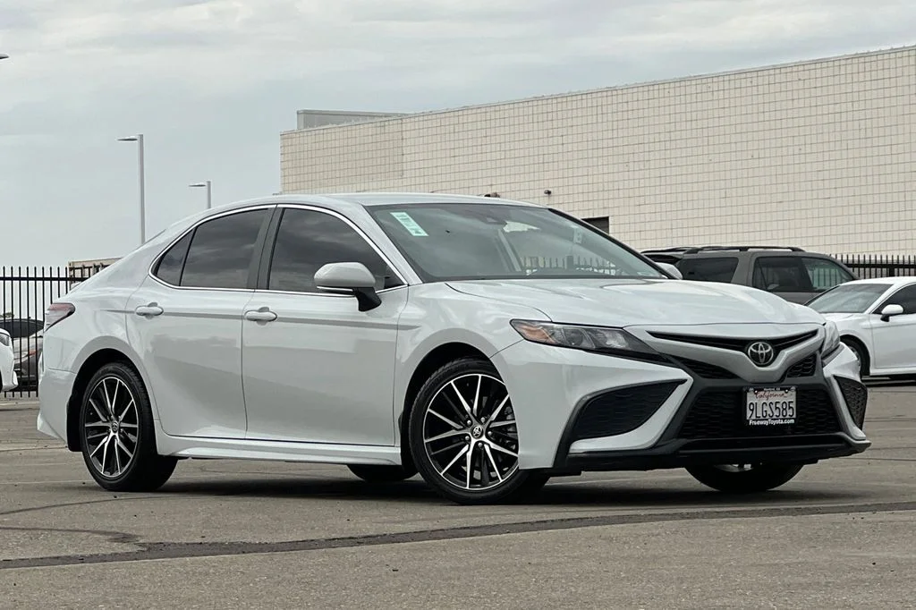 Certified Used 2024 White Toyota SE image 2