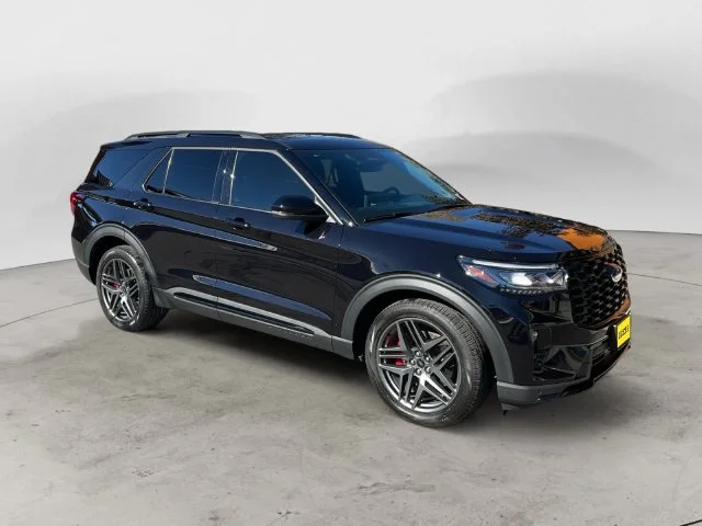 Certified Used 2025 Black Metallic Ford ST image 3