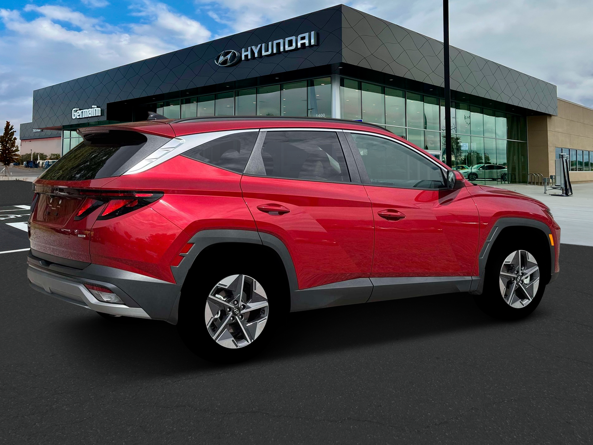 New 2026 Ultimate Red Hyundai SEL Plus AWD image 8