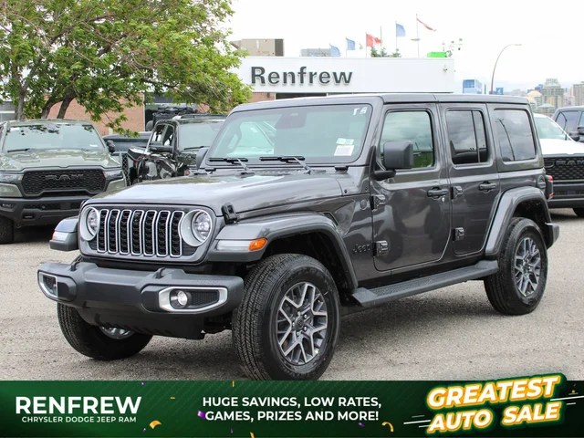 2026 Jeep Wrangler Sahara* 4 Door 4x4, Trailer Tow Group, McKinley Leather, Alpine Audio