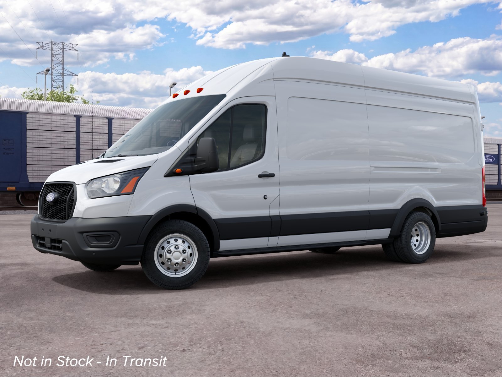 New 2027 Oxford White Ford Cargo Van image 1
