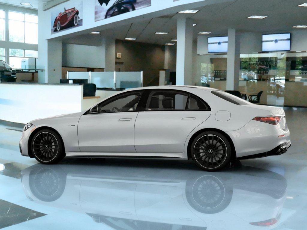 New 2026 MANUFAKTUR Moonlight White Metallic Mercedes-Benz S 63 E AMG® image 72