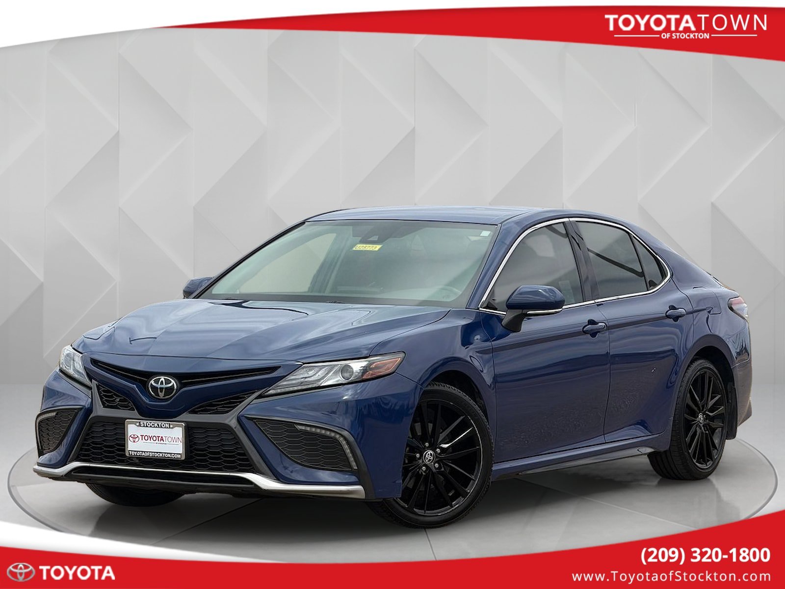 Used 2023 Reservoir Blue Toyota XSE image 1
