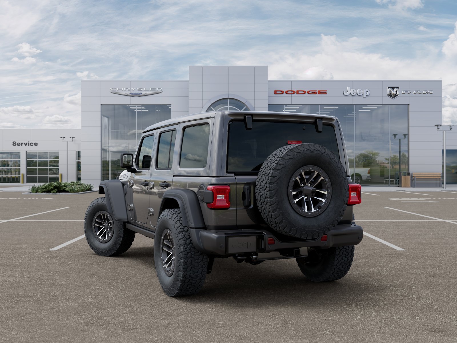New 2026 Granite Crystal Metallic Clear-Coat Exterior Paint Jeep Moab 392 image 29