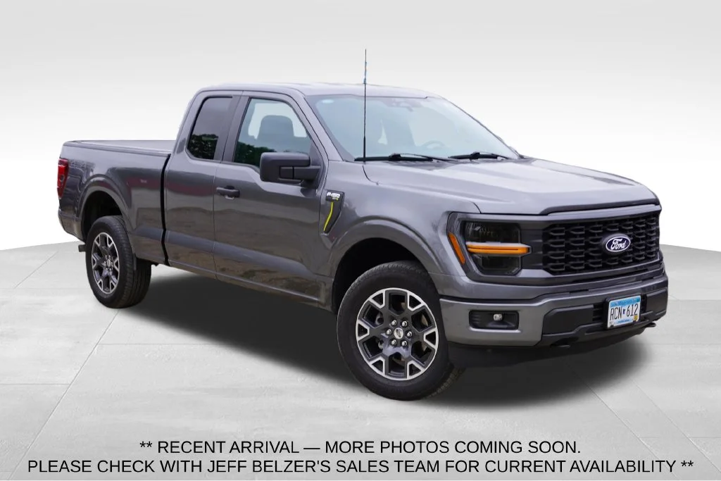 Used 2024 Gray Metallic Ford STX image 1