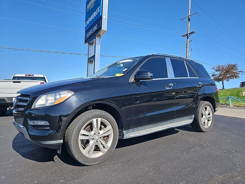 Used 2014 Mercedes-Benz M-Class ML350 with VIN 4JGDA5HB2EA328695 for sale in Kansas City