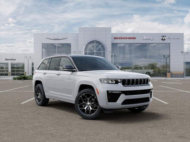 New 2026 Bright White Clear-Coat Exterior Paint Jeep Summit image 5