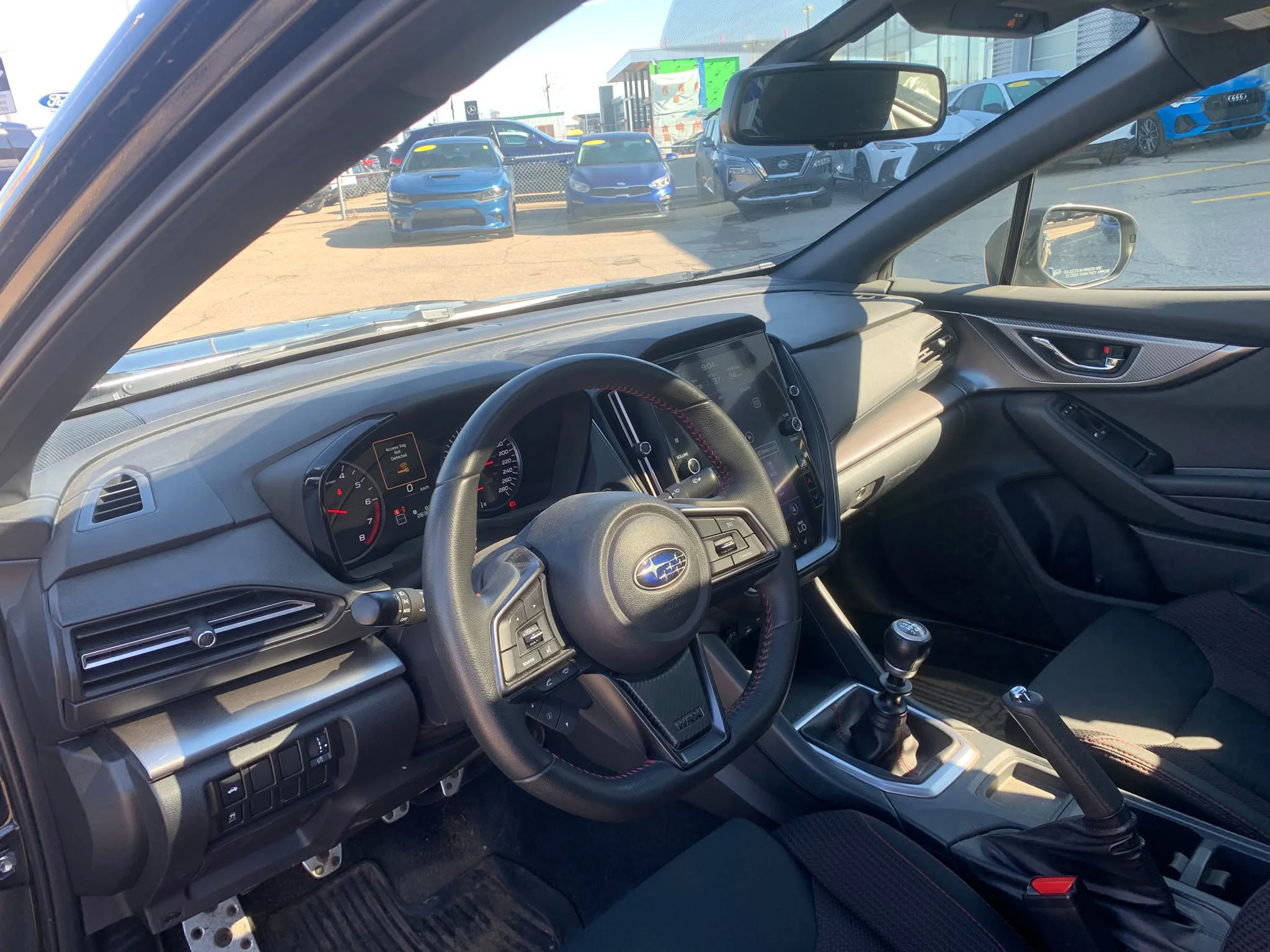 Certified Used 2023 Crystal Black Silica Subaru Sport AWD*271HP!! | 6spd Manual | Crystal Black Silica | Htd Seats | Sunroof | Blind Spot Detection image 6