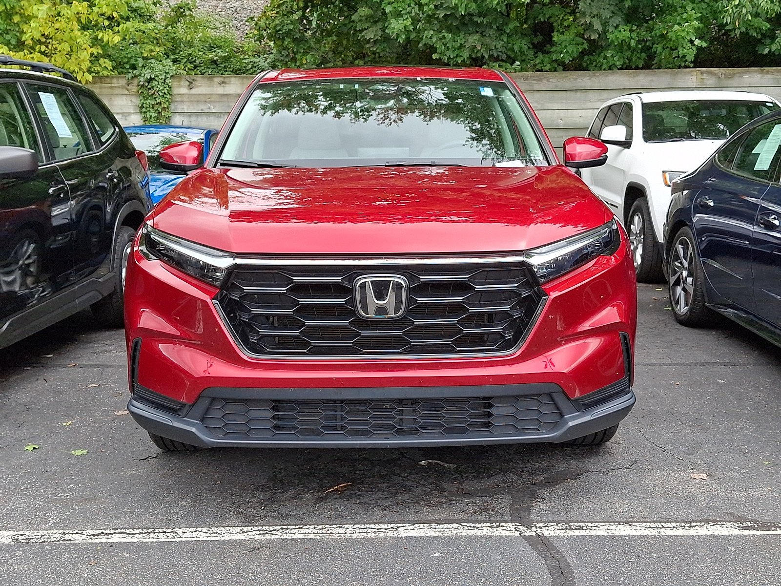 Used 2023 Radiant Red Metallic Honda EX image 2