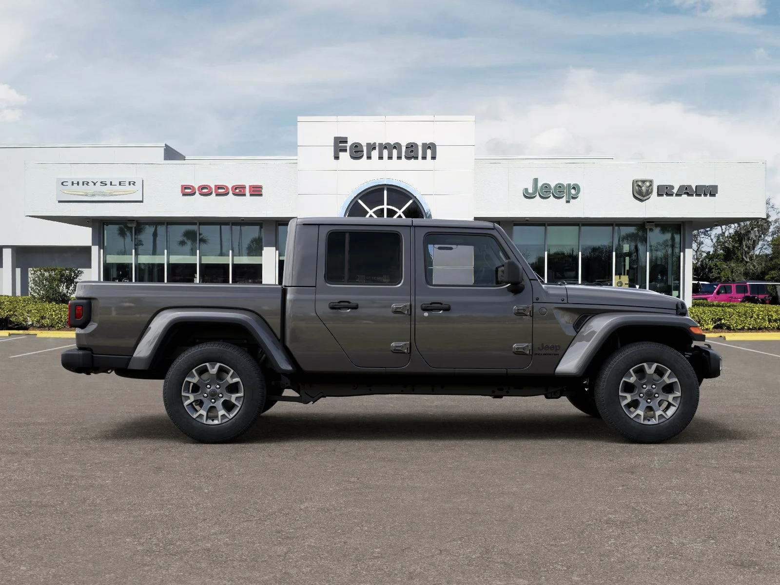 New 2026 Granite Crystal Metallic Clear-Coat Exterior Paint Jeep Sahara image 56