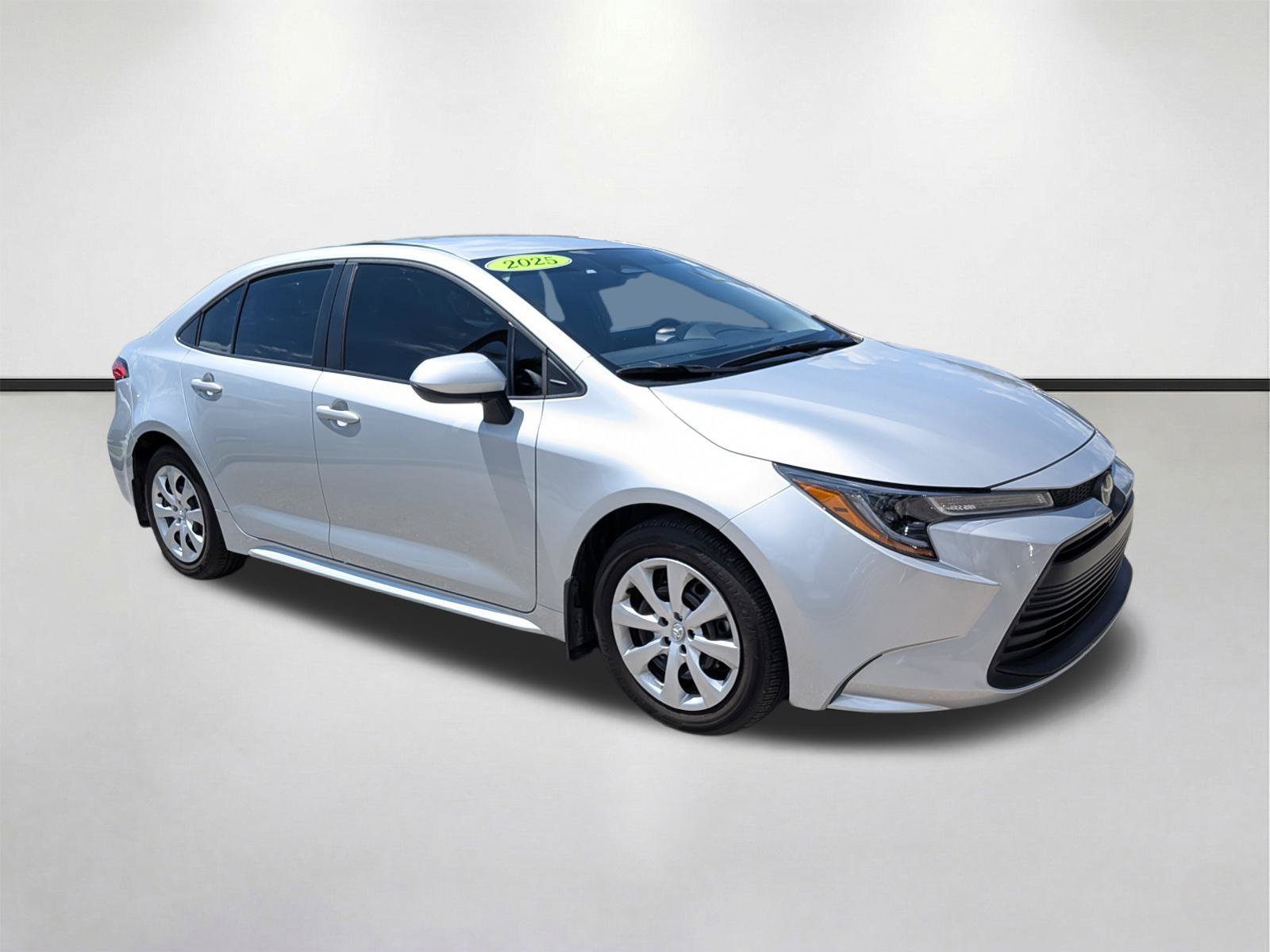 Used 2025 Classic Silver Metallic Toyota LE image 2