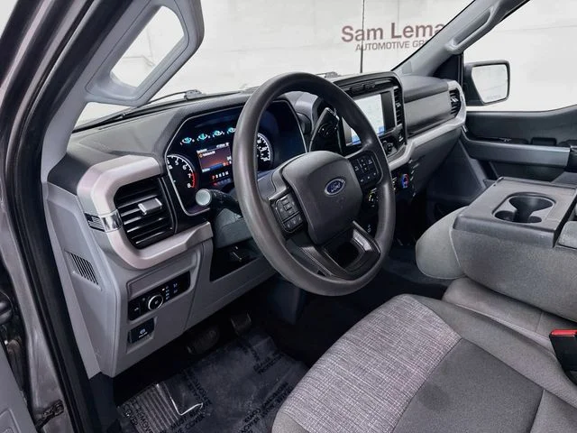 Used 2023 Carbonized Gray Metallic Ford XLT image 9