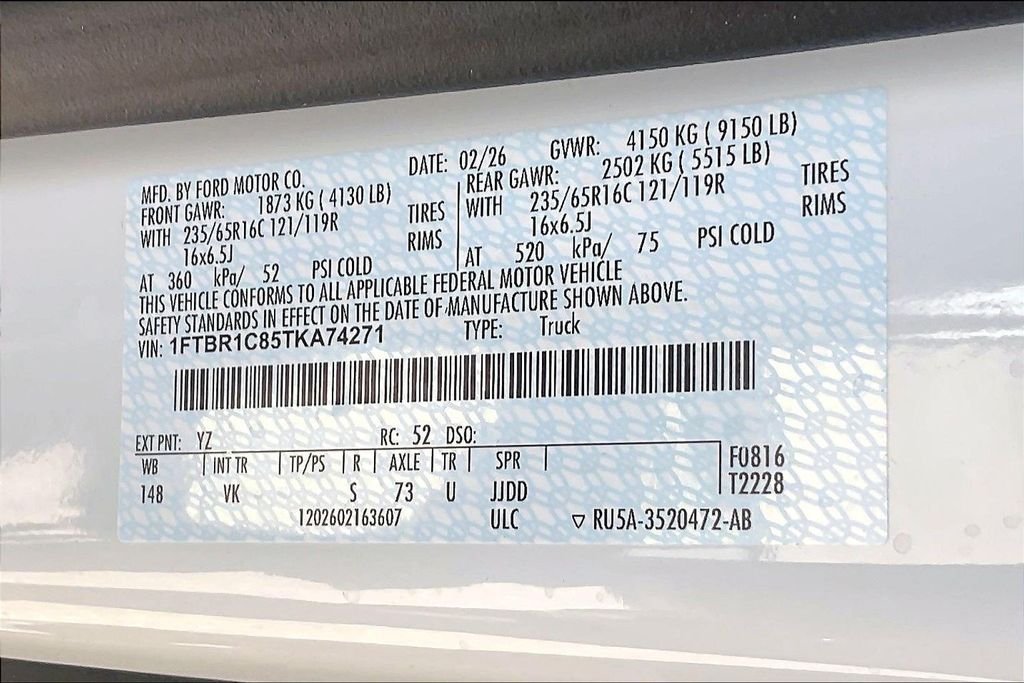 New 2026 Ford Transit-250 Base 3D Cargo Van