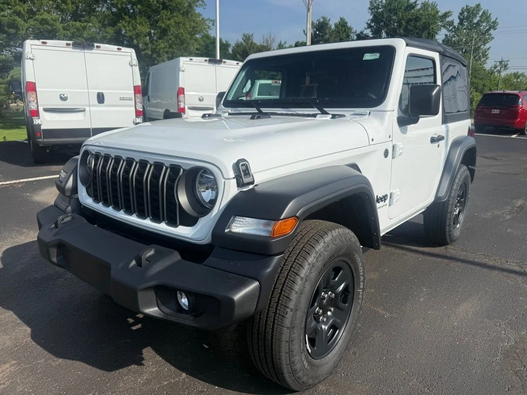New 2026 Bright White Clear-Coat Exterior Paint Jeep Sport image 8