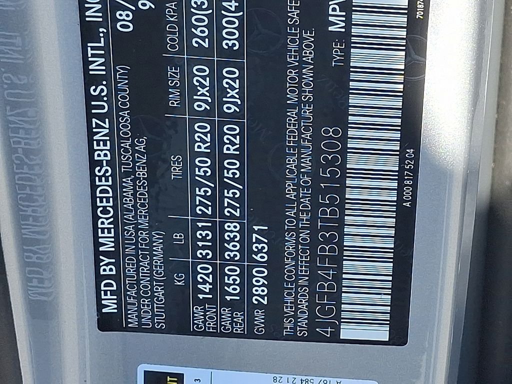 Certified Used 2026 Cirrus Silver Metallic Mercedes-Benz GLE 350 image 27