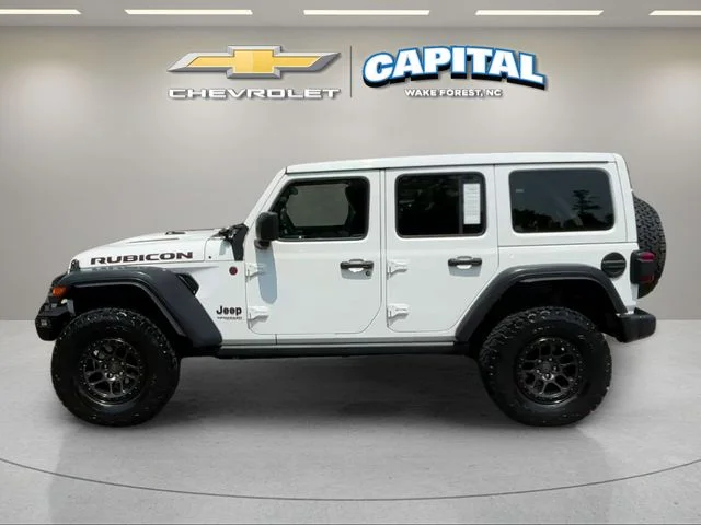 Used 2022 White Jeep Unlimited Rubicon image 2