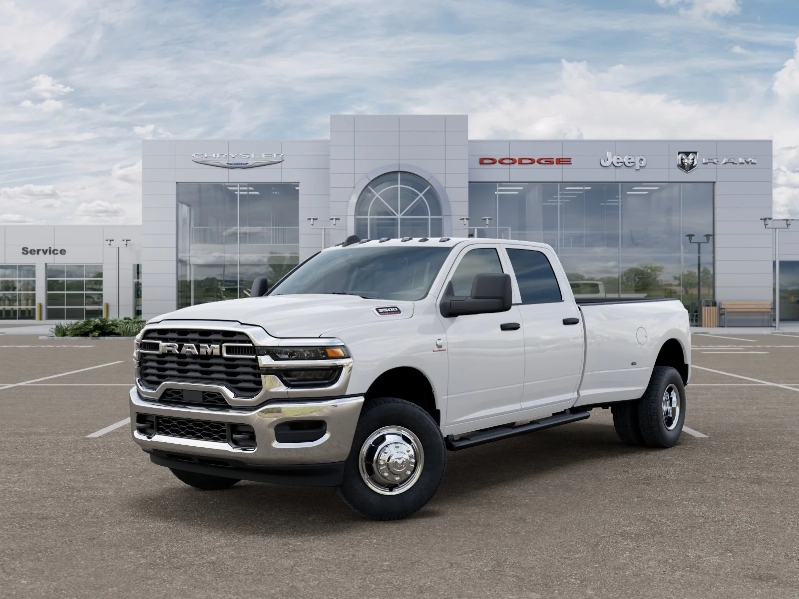 New 2026 Bright White Clear-Coat Exterior Paint RAM Tradesman image 55