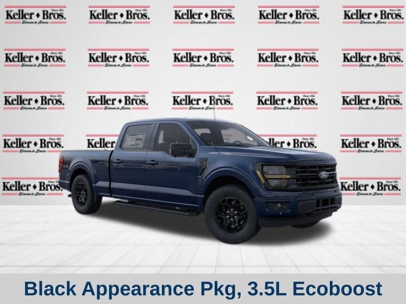 New 2026 Antimatter Blue Metallic Ford XLT image 1