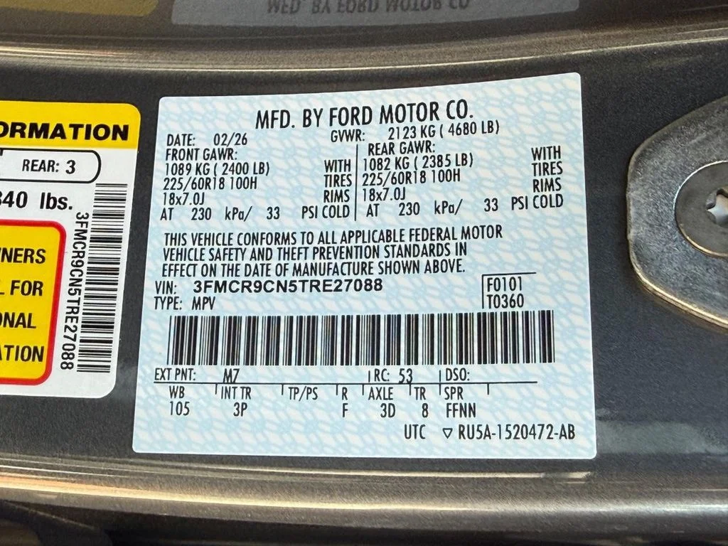 New 2026 Carbonized Gray Metallic Ford Outer Banks® image 20