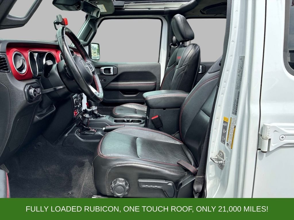 Used 2021 White Jeep Unlimited Rubicon image 21