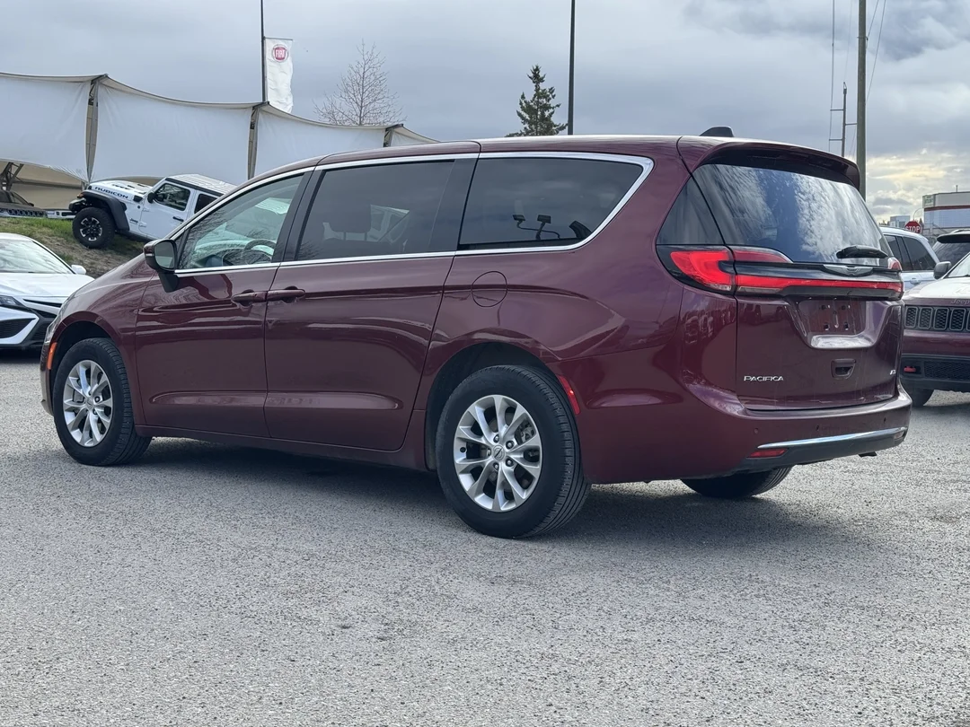 Certified Used 2023 Red Chrysler Touring L - - AWD - Stow n Go Seating - Power Doors & Liftgate - 10.1 Uconnect 5 & More! image 6