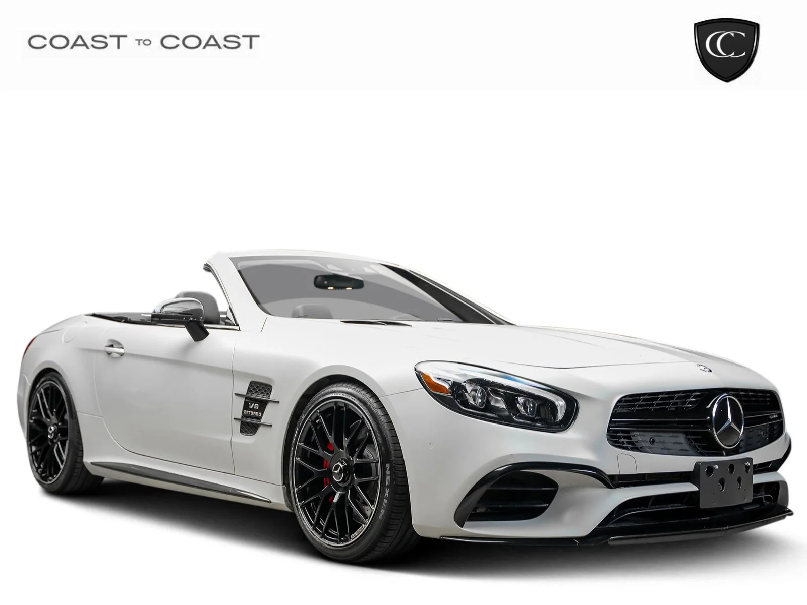 Used 2017 White Mercedes-Benz SL 63 AMG® image 1
