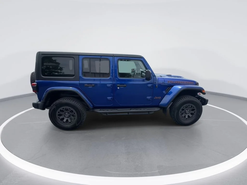 Used 2019 Blue Jeep Unlimited Rubicon image 2
