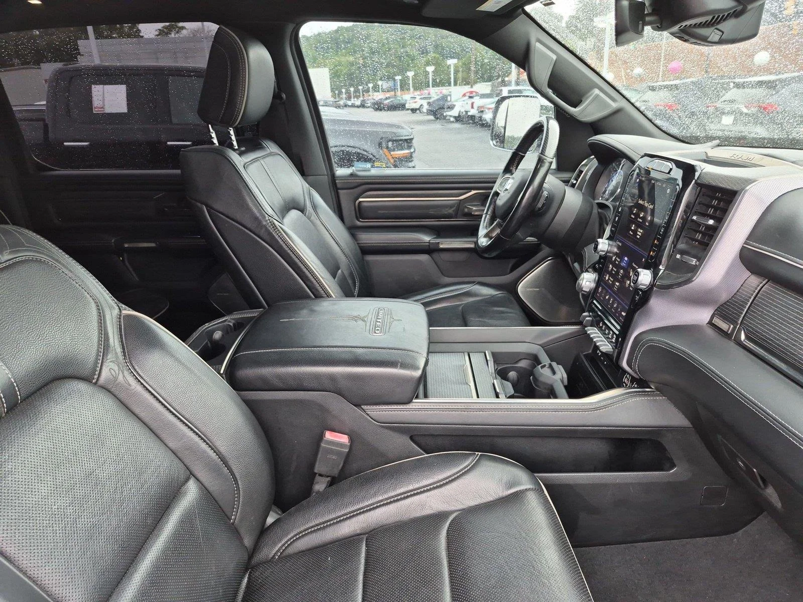Used 2019 Diamond Black Crystal Pearlcoat Ram Limited image 37