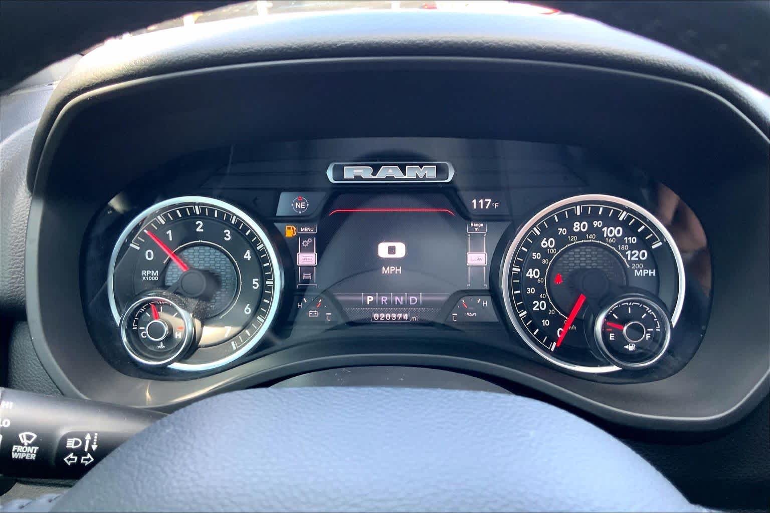 Used 2023 Flame Red Clearcoat Ram Big Horn image 25