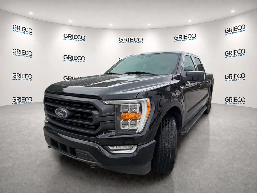 Used 2021 Black Ford XLT image 3