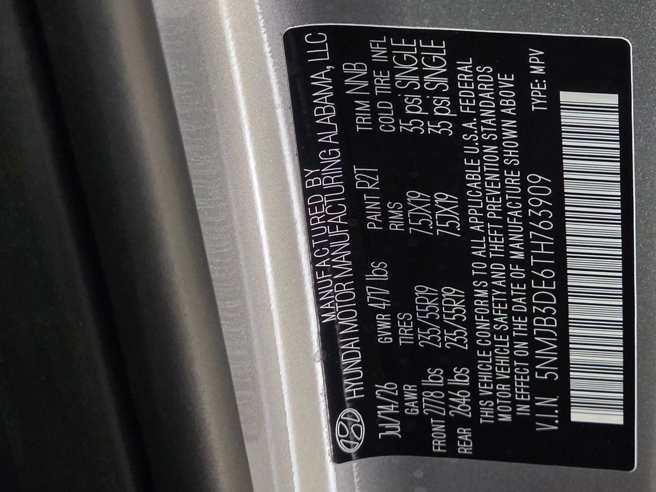 New 2026 Shimmering Silver Hyundai SEL Plus FWD image 34