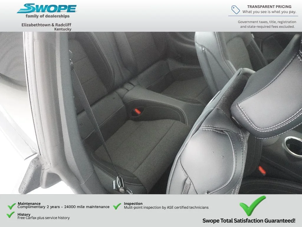 New 2025 Oxford White Ford EcoBoost® Fastback image 12