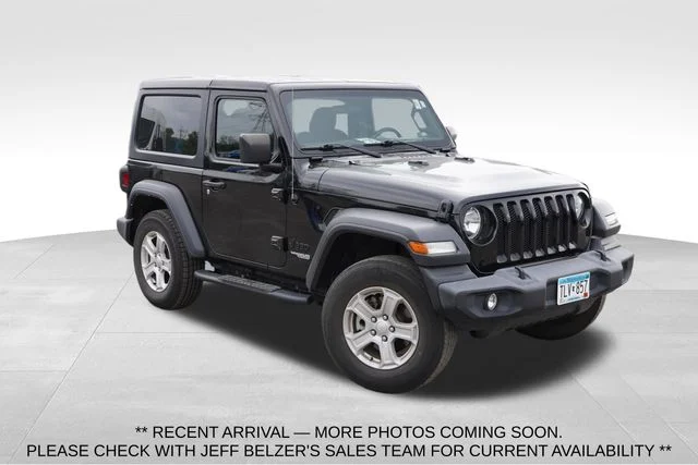 Used 2021 Black Jeep Sport S image 1