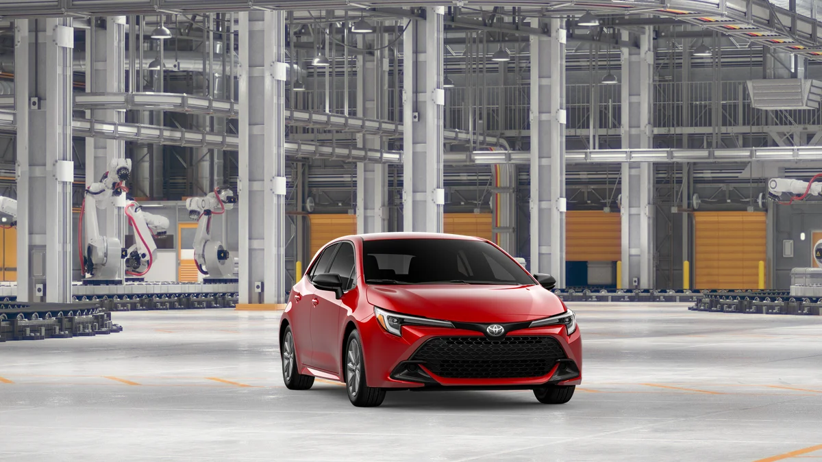 New 2027 Finish Line Red Toyota SE image 16