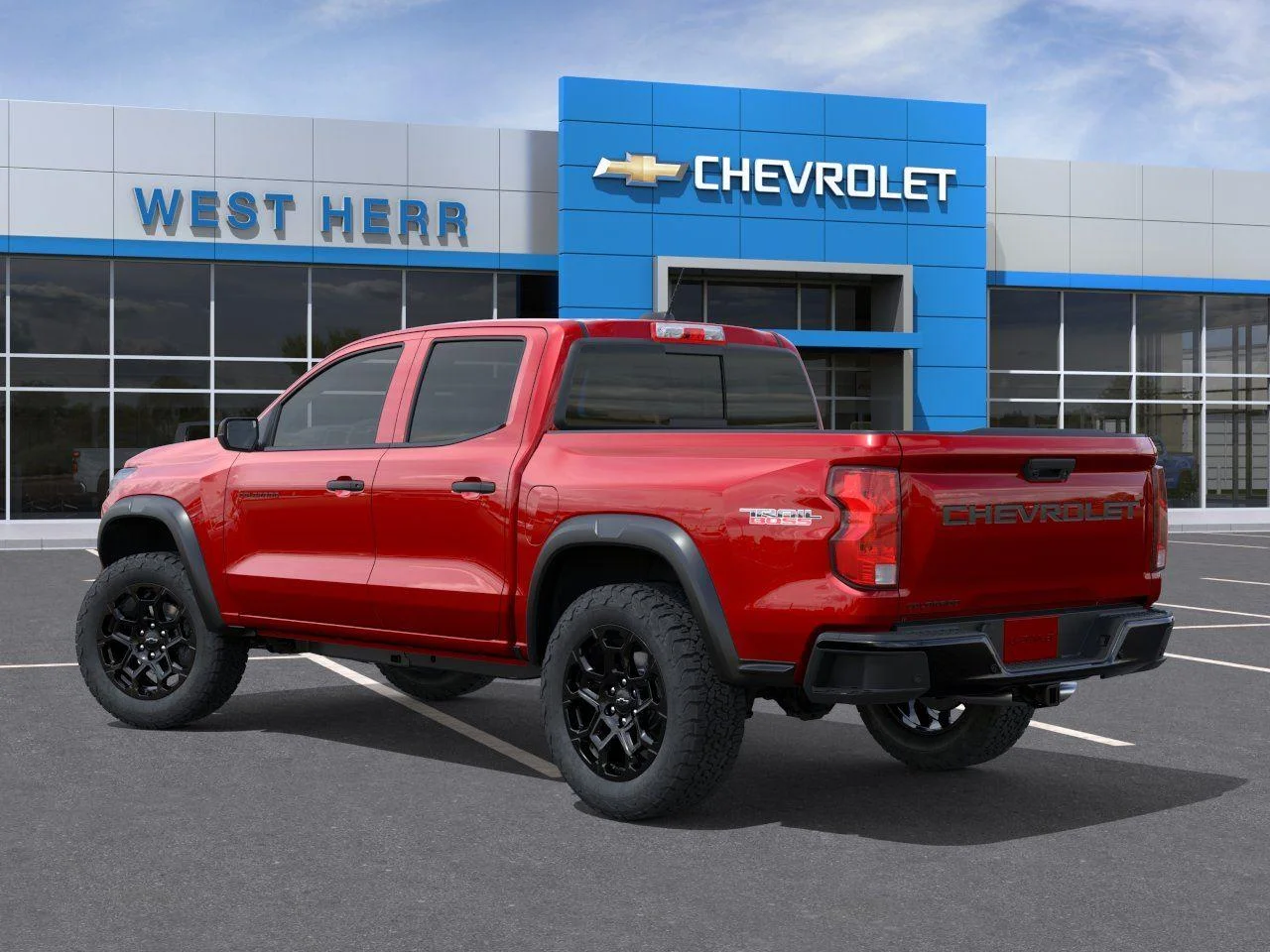 New 2026 Radiant Red Tintcoat Chevrolet Trail Boss image 3