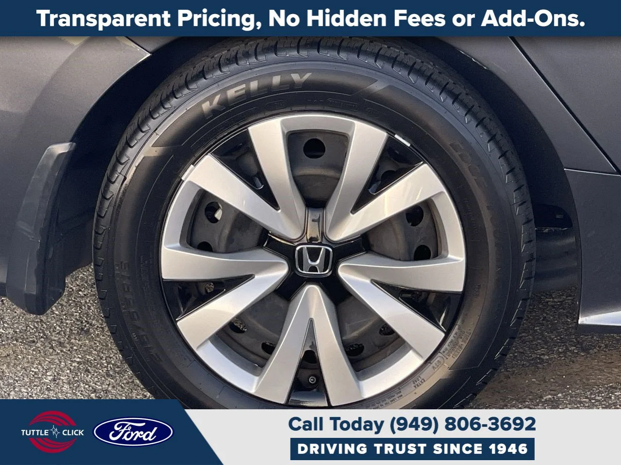 Used 2024 Gray Honda LX image 20